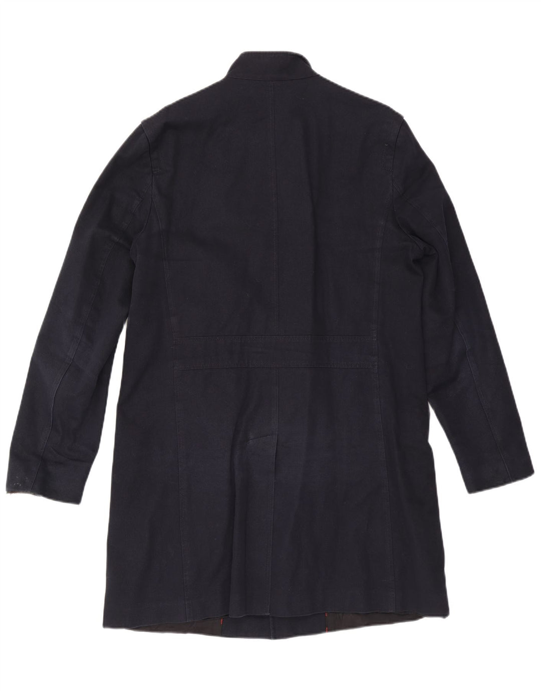 Hugo Boss Abrigo para hombre EU 52 XL Algodón azul marino