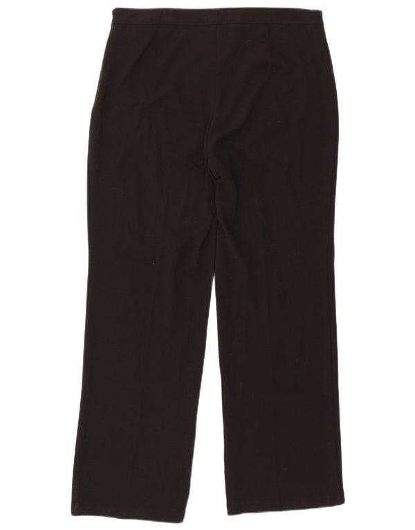 Marks & Spencer Pantalones chinos de cintura alta para mujer UK 46 Large W38 L32 Negro