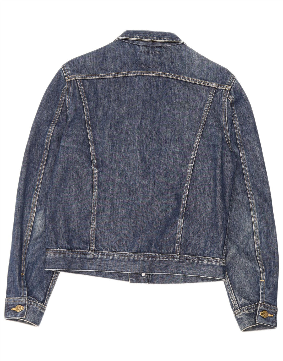 Lee Chaqueta Vaquera para Mujer UK 44 Grande Algodón Azul