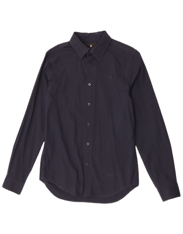 Camisa G-Star Hombre Pequeña Azul Marino
