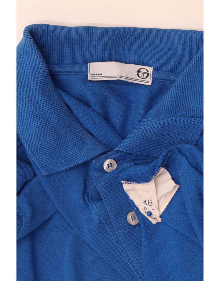 Sergio Tacchini Polo para hombre IT 46 Small Azul