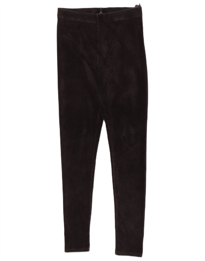 Marks & Spencer Leggings para mujer Reino Unido 10 Pequeño Algodón negro