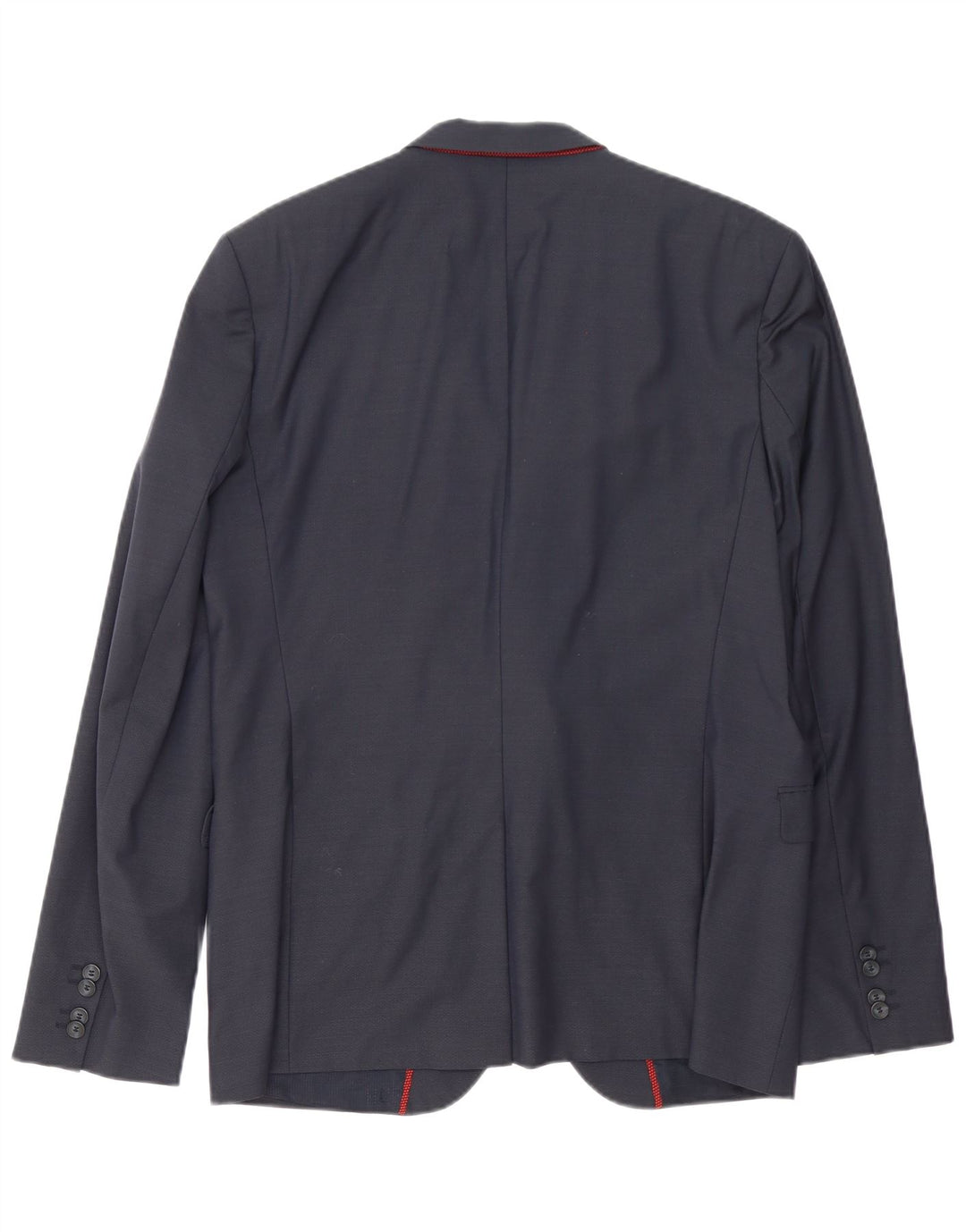 Hugo Boss Chaqueta tipo blazer de 2 botones para hombre UK 54 2XL Lana azul marino