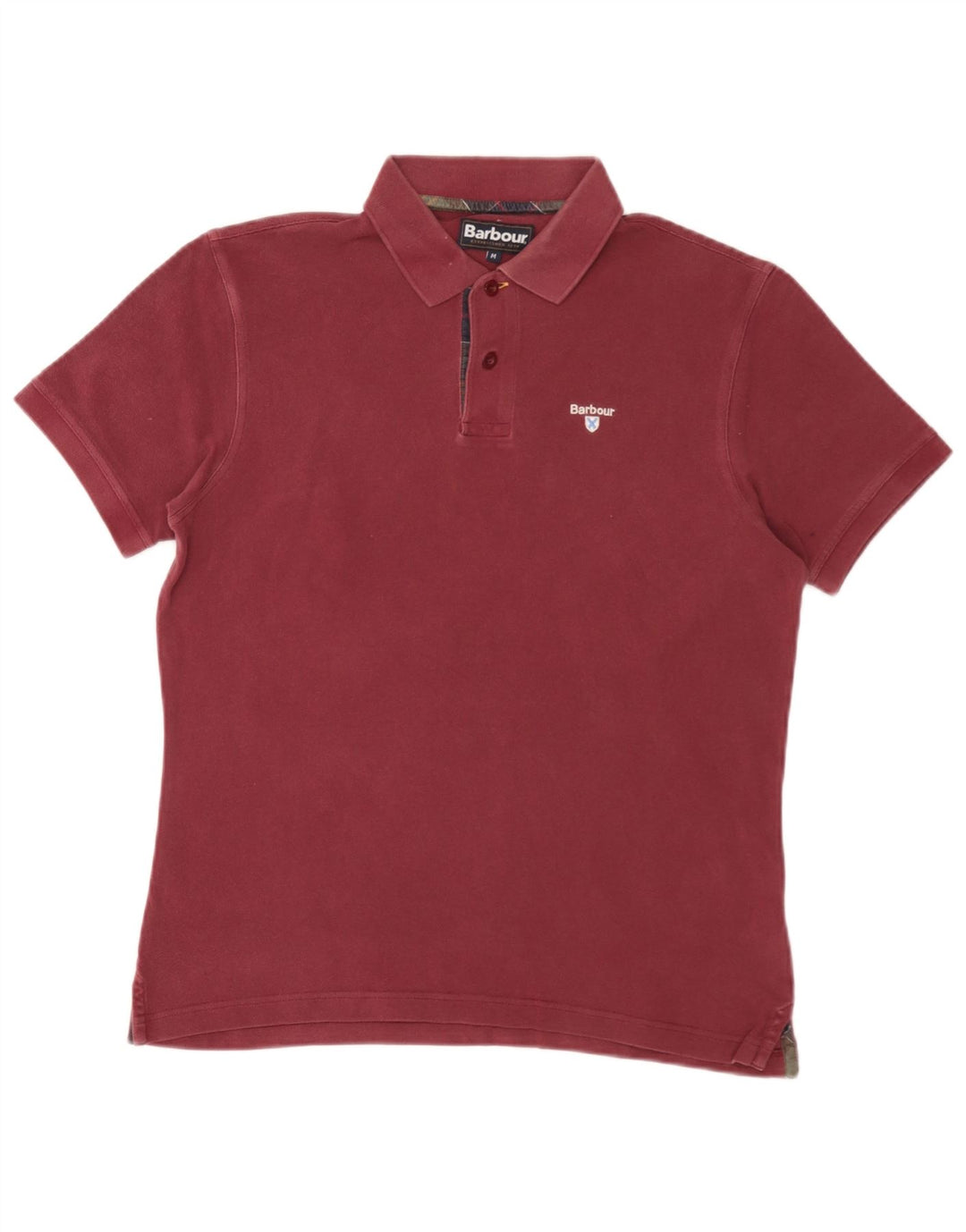 Polo Barbour Hombre Burdeos Medio