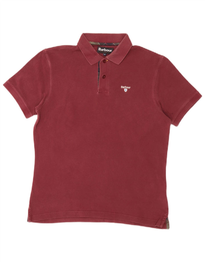 Polo Barbour Hombre Burdeos Medio