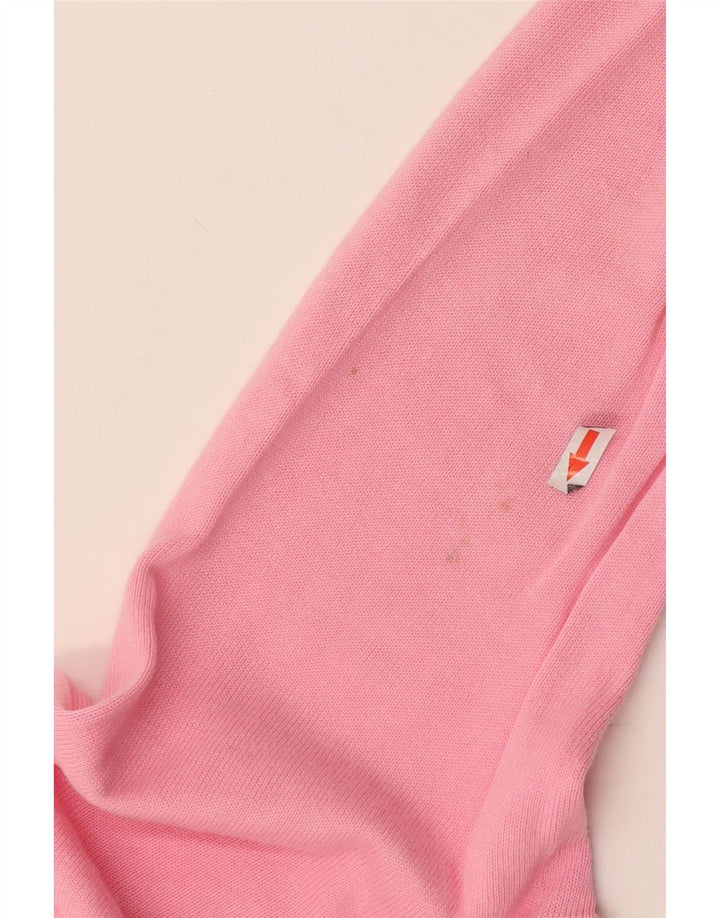 Tommy Hilfiger Jersey con Cuello en V para Hombre de algodón Rosa Medio