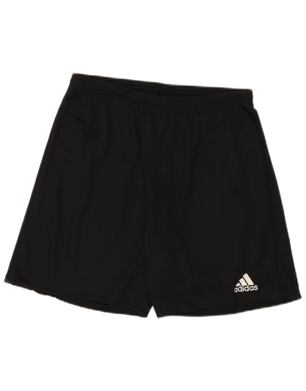 Adidas - Pantalones cortos deportivos Aeroready para hombre, tamaño grande, poliéster negro
