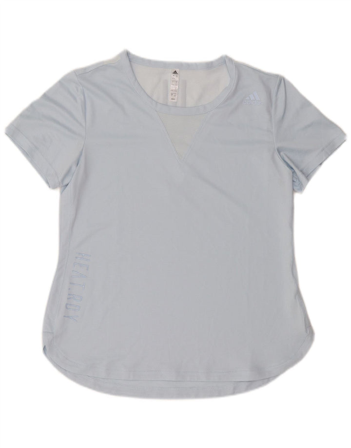ADIDAS Camiseta gráfica para mujer Top UK 40/40 Grande Azul