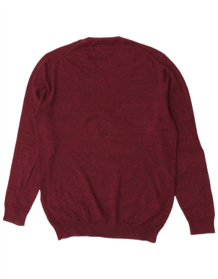 Superdry Jersey De Cuello Redondo Para Hombre De Algodón Granate Medio