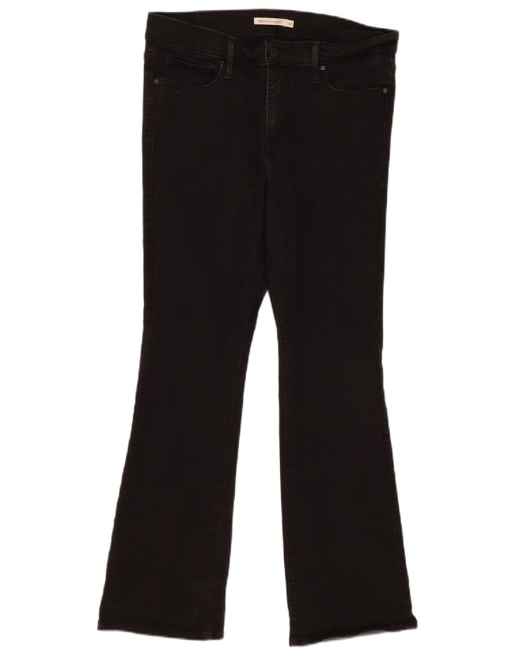 Levi's Mujer 315 Shaping Bootcut Jeans W32 L30 Algodón Negro
