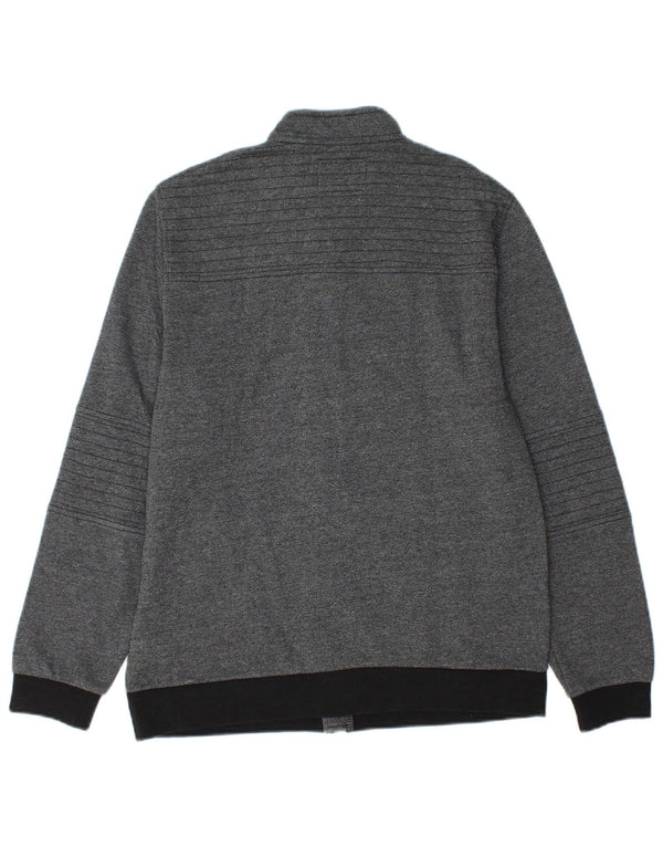 Guess Chaqueta Bomber para Hombre UK 34 XS Algodón Color Block Gris