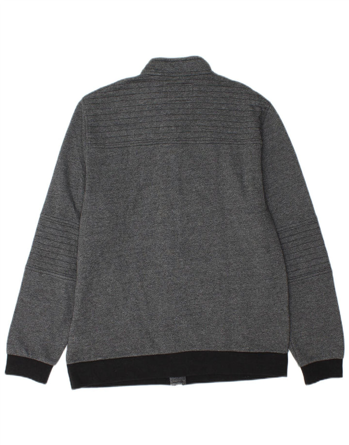 Guess Chaqueta Bomber para Hombre UK 34 XS Algodón Color Block Gris