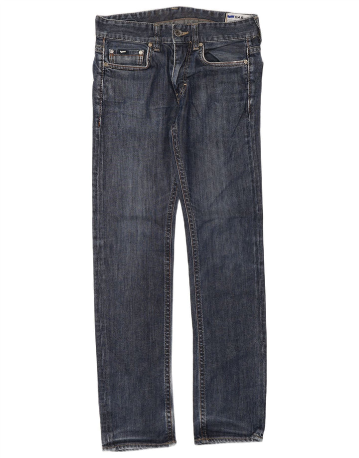 Vaqueros ajustados para hombre Gas W31 L34 Algodón azul