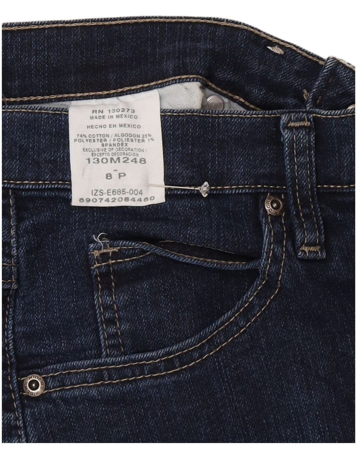 Lee Jeans Rectos para Mujer US 8 Medium W28 L30 Azul Marino Algodón