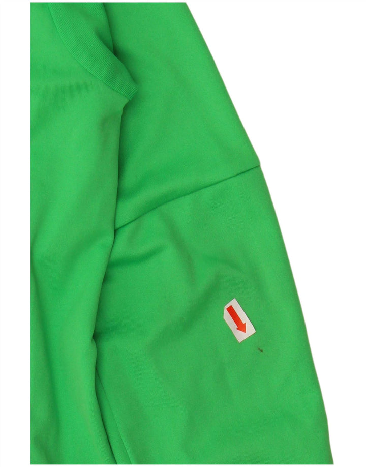 ADIDAS Chicos Manchester United Graphic Top Manga Larga 9-10 Años Verde