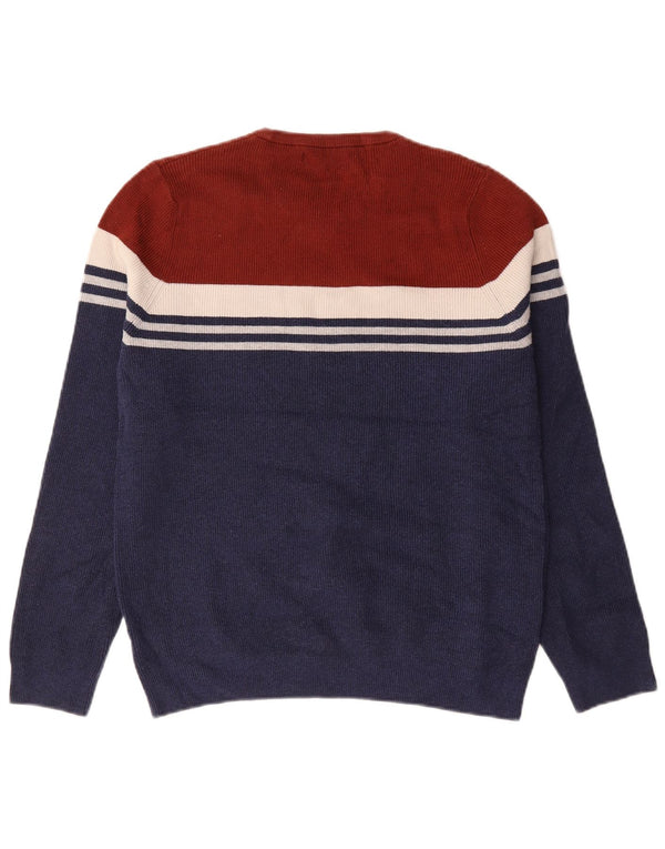 Marks & Spencer Jersey de Cuello Redondo para Mujer UK 46 Grande Azul Marino