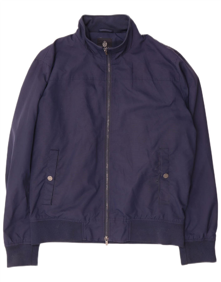 Dack's Chaqueta Bomber para Hombre UK 44 2XL Azul Marino Poliéster