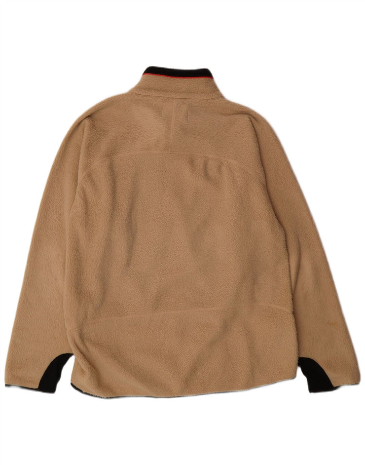 FILA Chaqueta polar para hombre UK 44 2XL Beige Poliéster