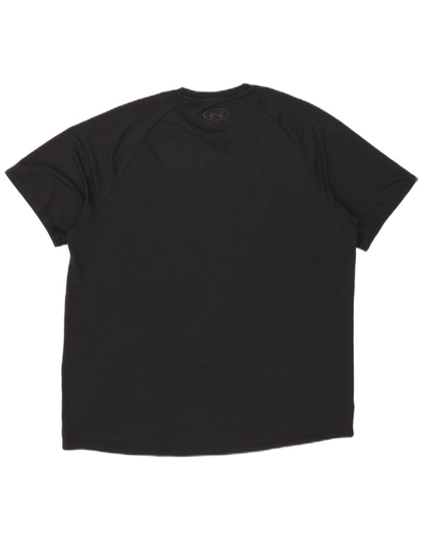 Under Armour - Camiseta para hombre, talla grande, color negro