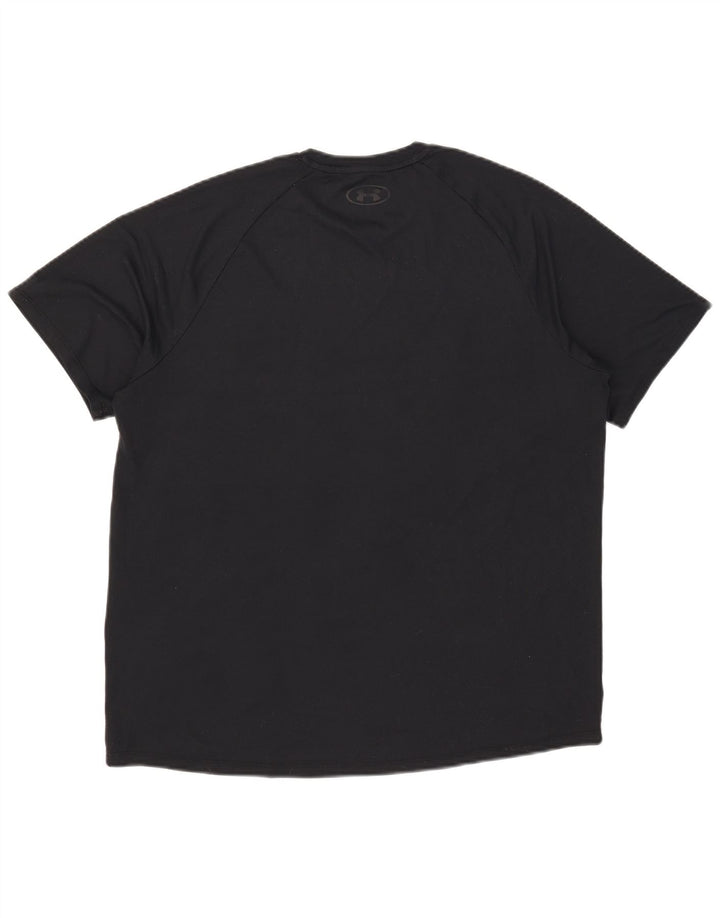 Under Armour - Camiseta para hombre, talla grande, color negro