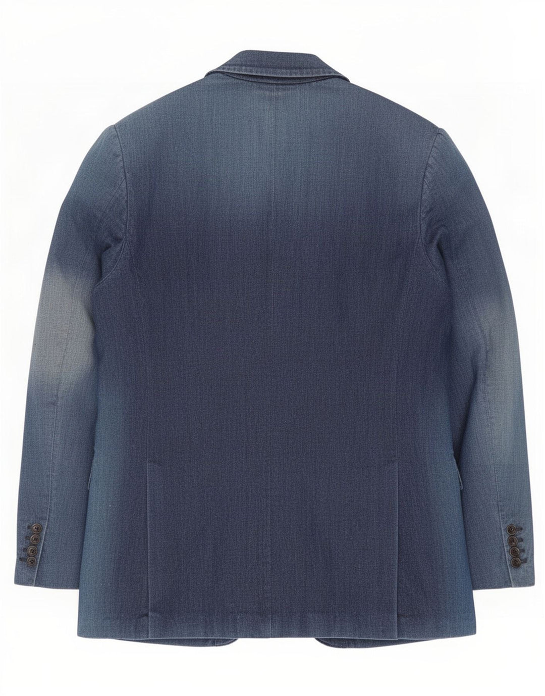 Daniele Alessandrini Chaqueta vaquera de 3 botones para hombre IT 54 2XL Azul marino