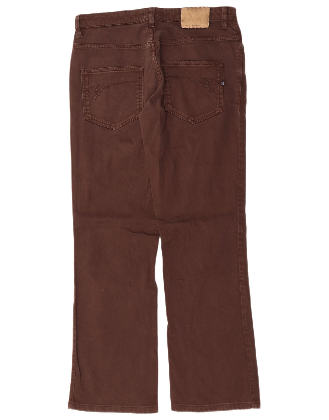 GANT Pantalón casual con corte bootcut para mujer W28 L29 Algodón marrón