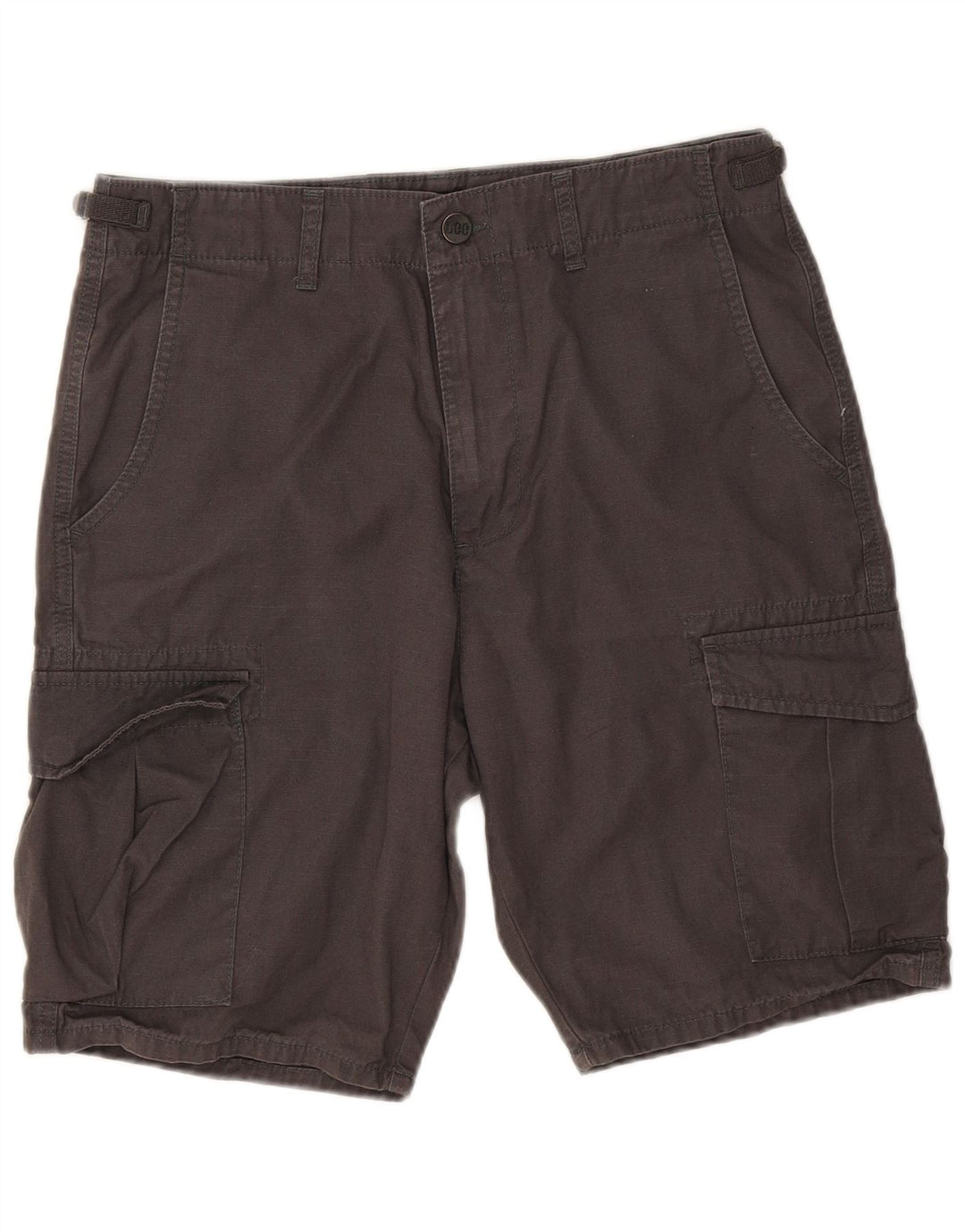 Pantalones cortos tipo cargo Lee para hombre W32 de algodón gris medio
