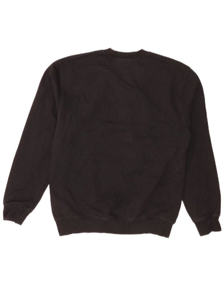 Carhartt Hombre Sudadera Gráfica Jersey Pequeño Algodón Negro