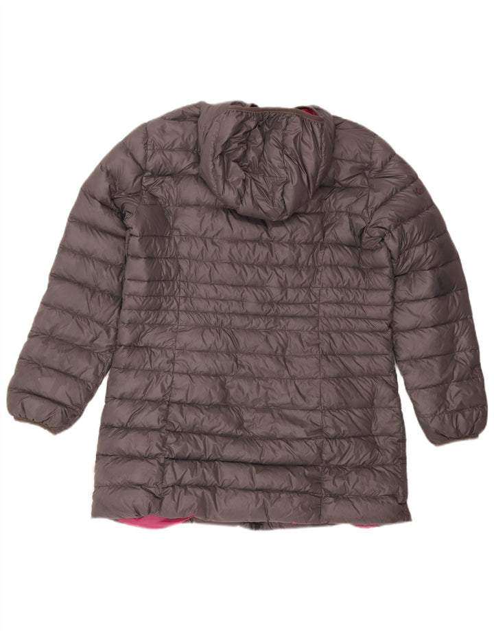 Kangaroos Chaqueta acolchada con capucha para mujer ES 40 XL Poliamida gris