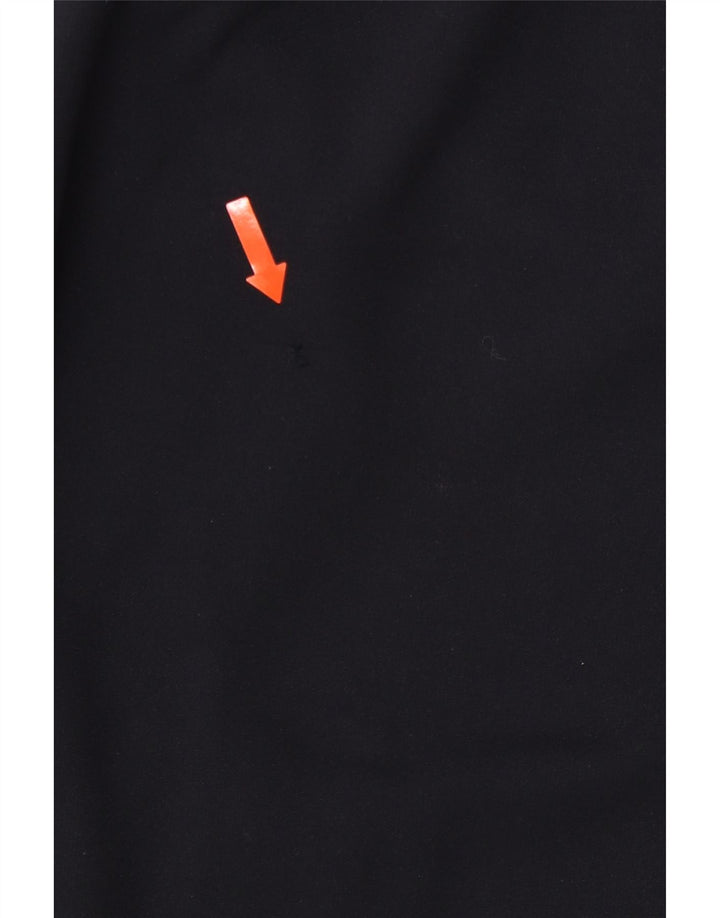 ABERCROMBIE & FITCH Suéter con capucha y cremallera para hombre XL Azul marino Poliéster