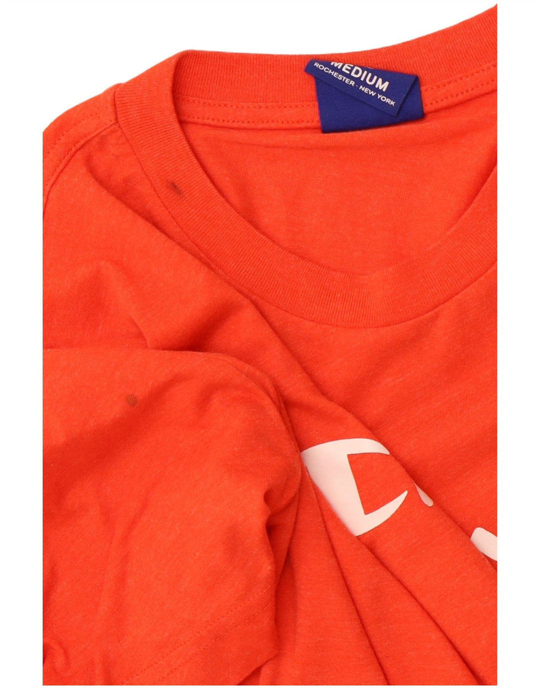 CHAMPION Camiseta gráfica para hombre Top mediano naranja