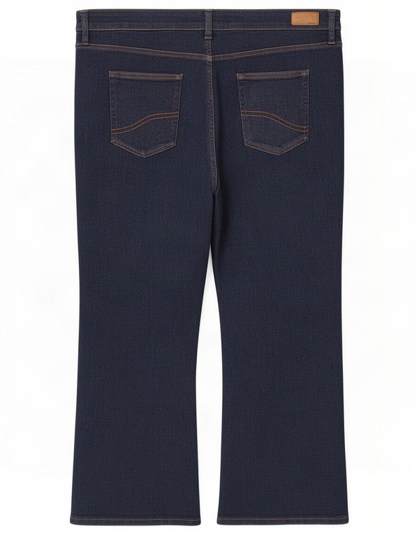 Vaqueros con corte bota Brooke para mujer de Fat Face UK 24 4XL W44 L27 Algodón azul marino