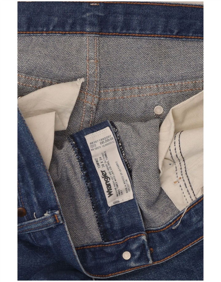 Wrangler Pantalones cortos vaqueros para hombre W38 XL Algodón azul