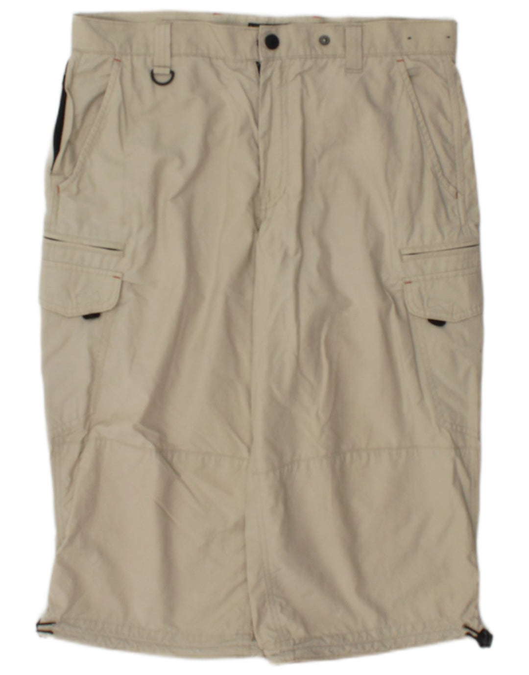 Marks & Spencer Bermudas para hombre con corte regular y pantalones cortos tipo cargo W34 L, color beige