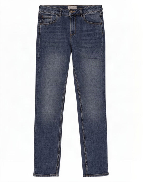Vaqueros ajustados Westbury para mujer de Fat Face UK 8 Small W28 L27 Algodón azul
