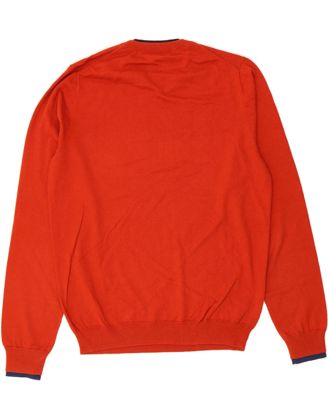 SUN68 Mens Crew Neck Jumper Sweater Large Red Wool Vintage Sun68 and Second-Hand Sun68 from Messina Hembry 