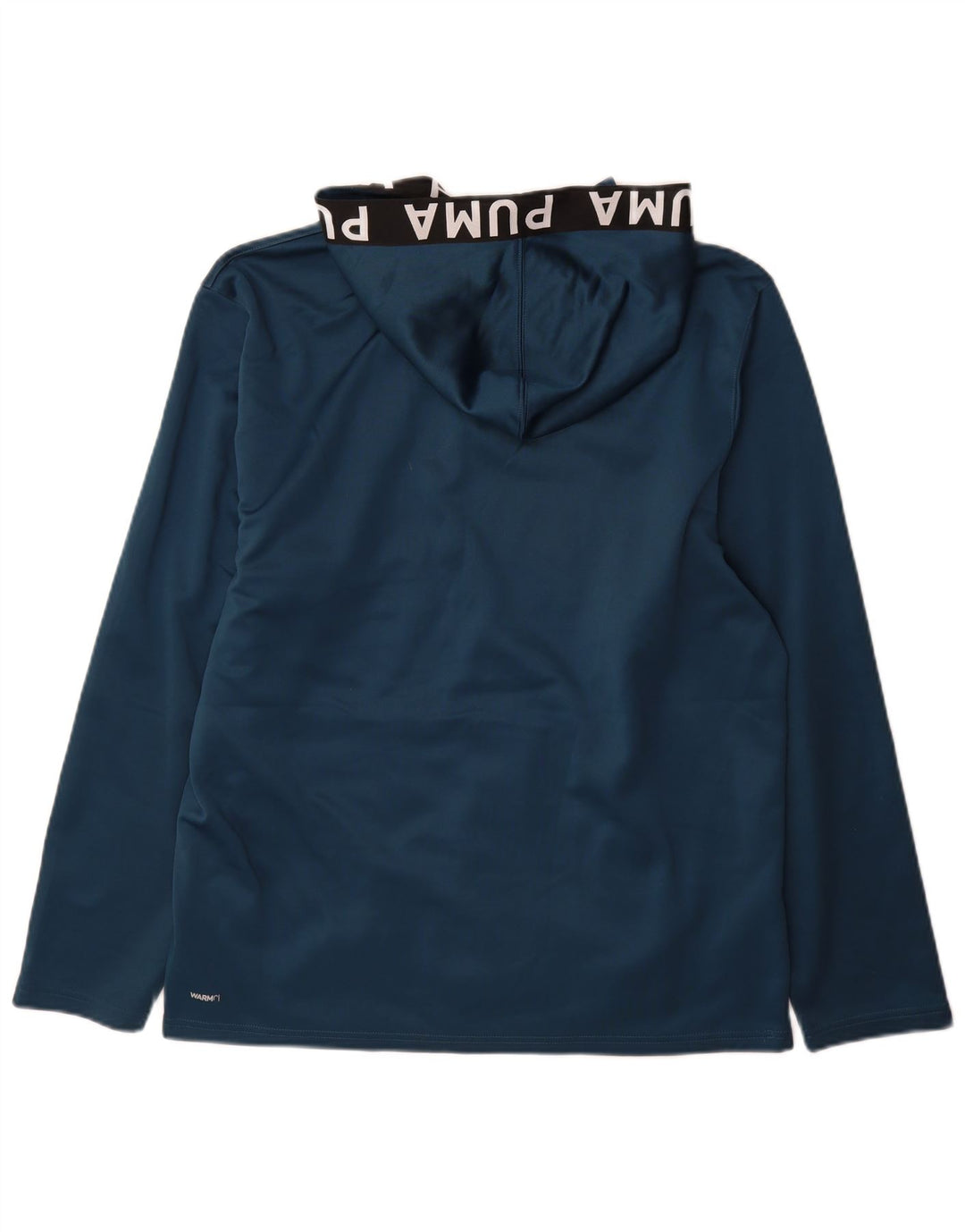 Puma Hombre Sudadera Con Capucha Gráfica Jersey Medio Azul Marino Colorblock Poliéster
