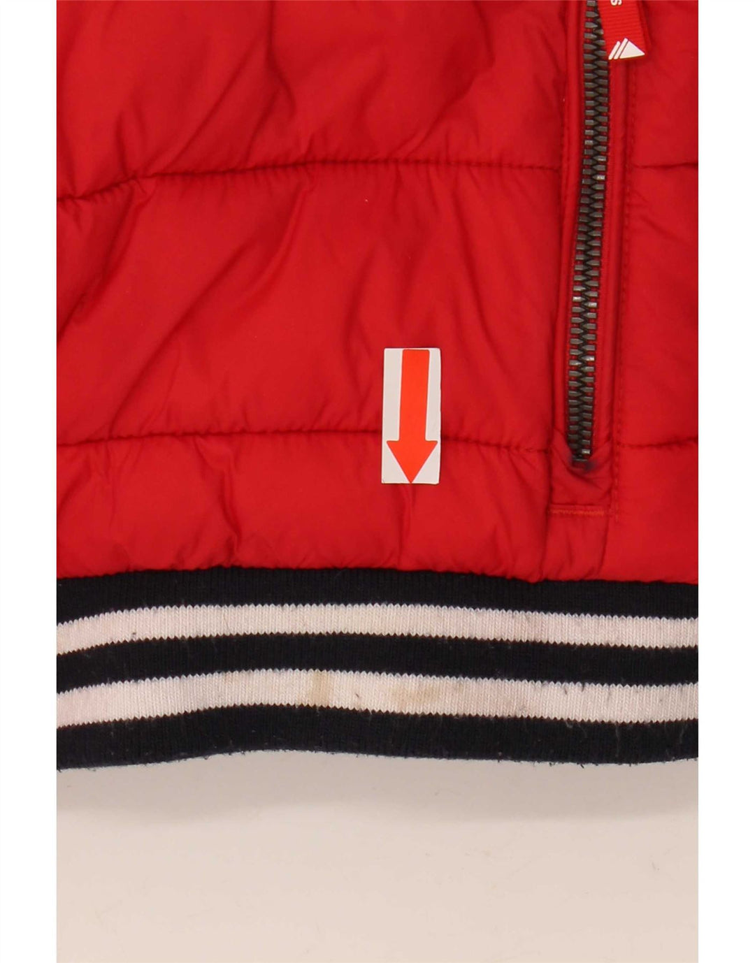 Chaqueta acolchada Superdry para mujer UK 44 Large Red Poliéster