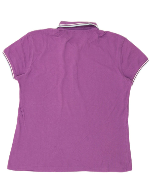 DIADORA Polo de Mujer ES 39 2XL Algodón Morado