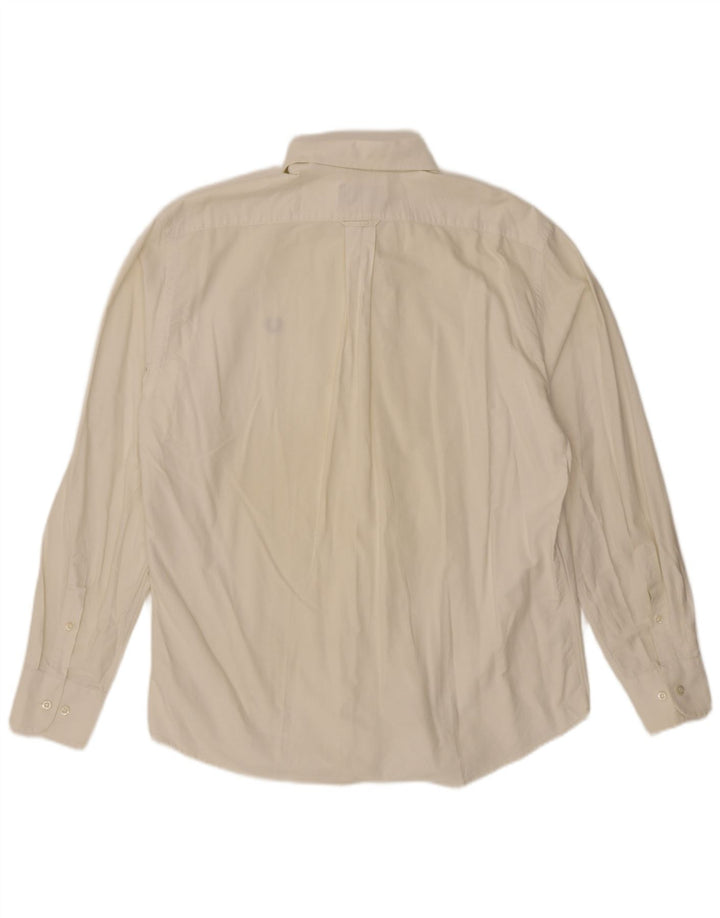 Camisa Fred Perry Hombre 2XL Algodón Blanco Roto