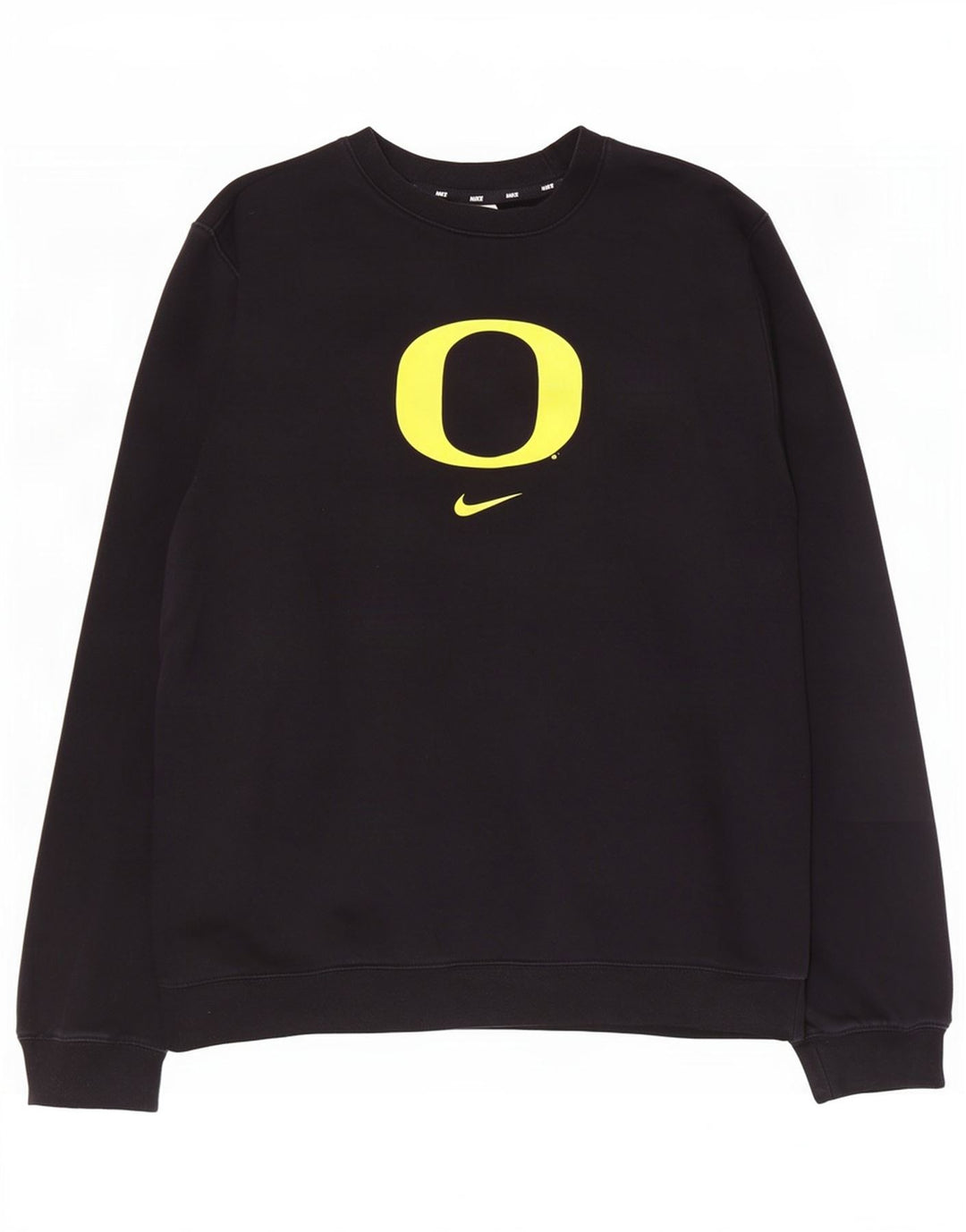 Nike Oregon Ducks - Sudadera con gráfico para hombre, talla grande, algodón negro
