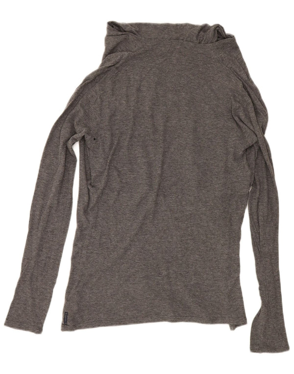Armani Jeans Mujer Top Manga Larga EU 44 XL Gris Algodón