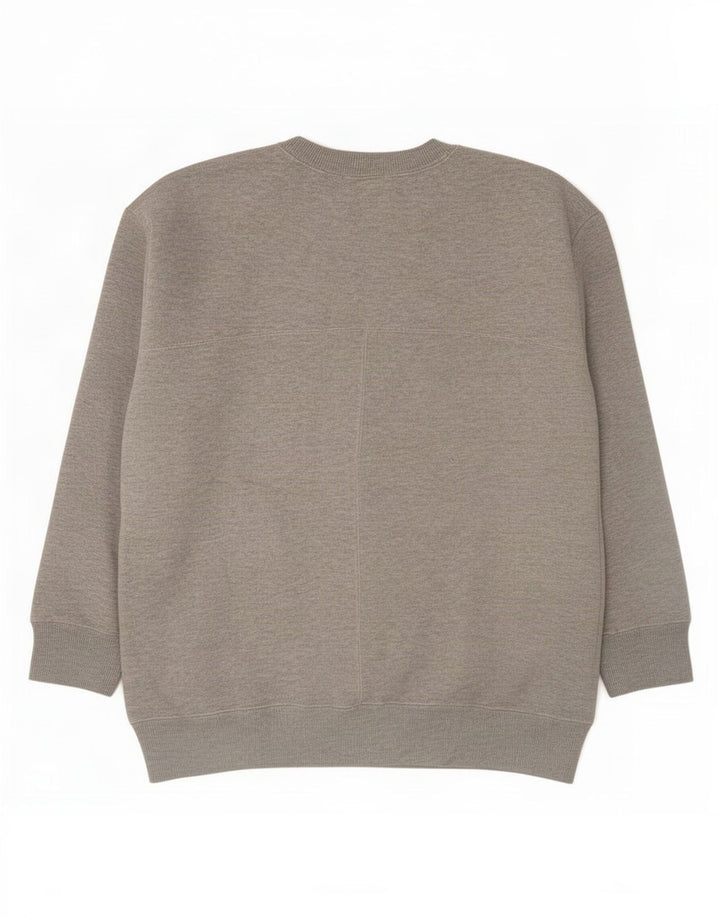 Zara Hombre Sudadera Jumper Small Gris Poliéster
