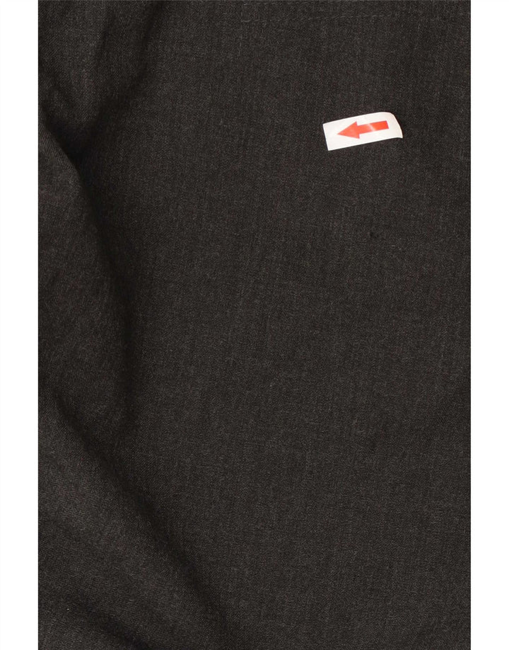 Armani Mujer Pantalón Casual Bootcut W30 L33 Poliéster Gris