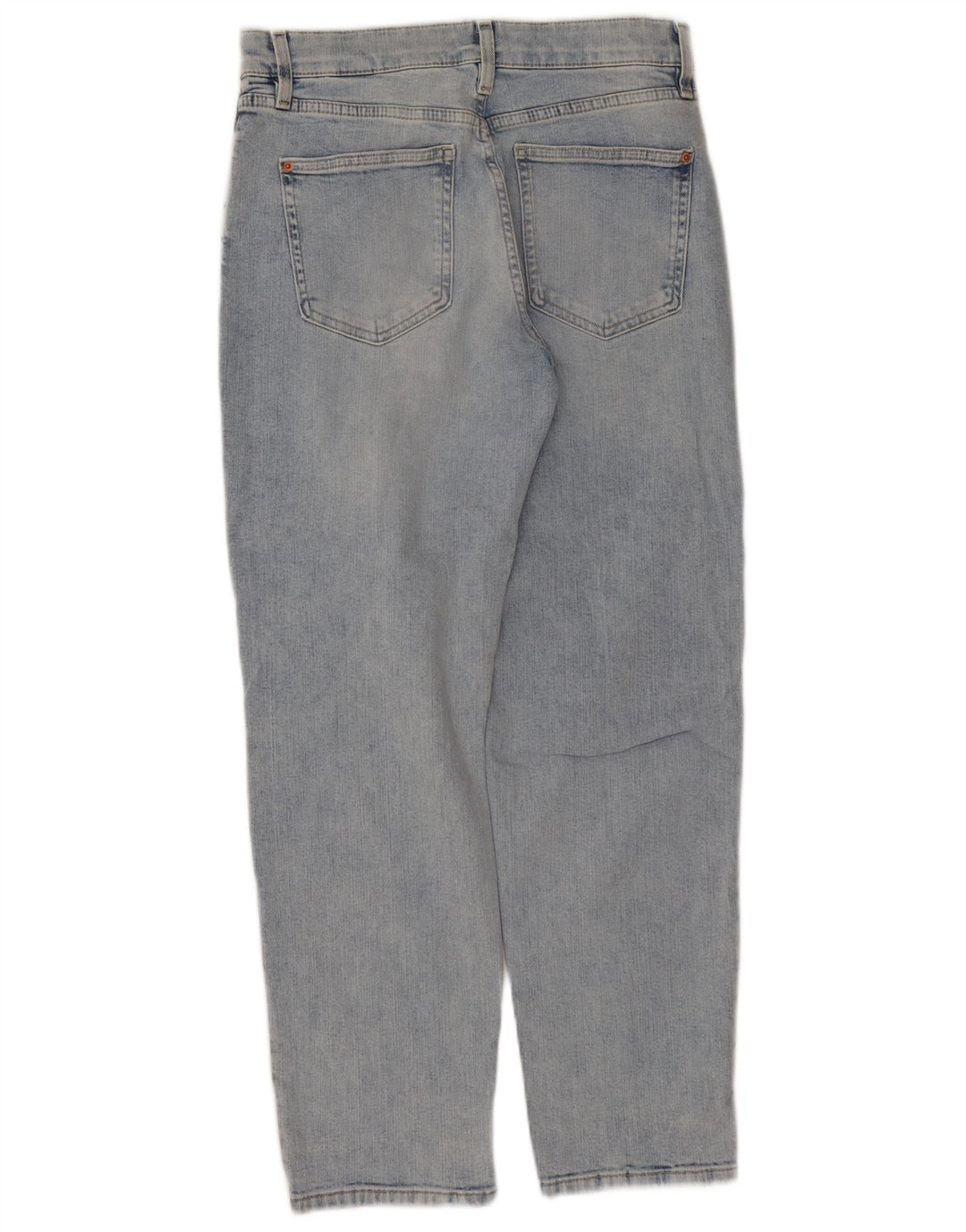 Marks & Spencer Vaqueros cónicos para mujer UK 12 Medium W28 L27 Azul