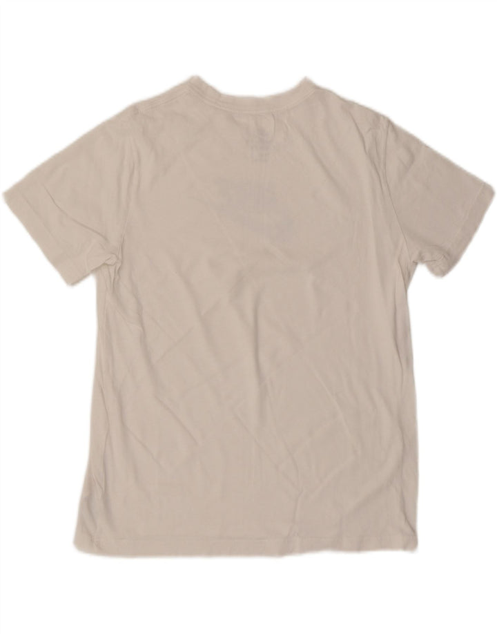 NIKE Girls Loose Fit Graphic T-Shirt Top 13-14 Years XL White Cotton Vintage Nike and Second-Hand Nike from Messina Hembry 