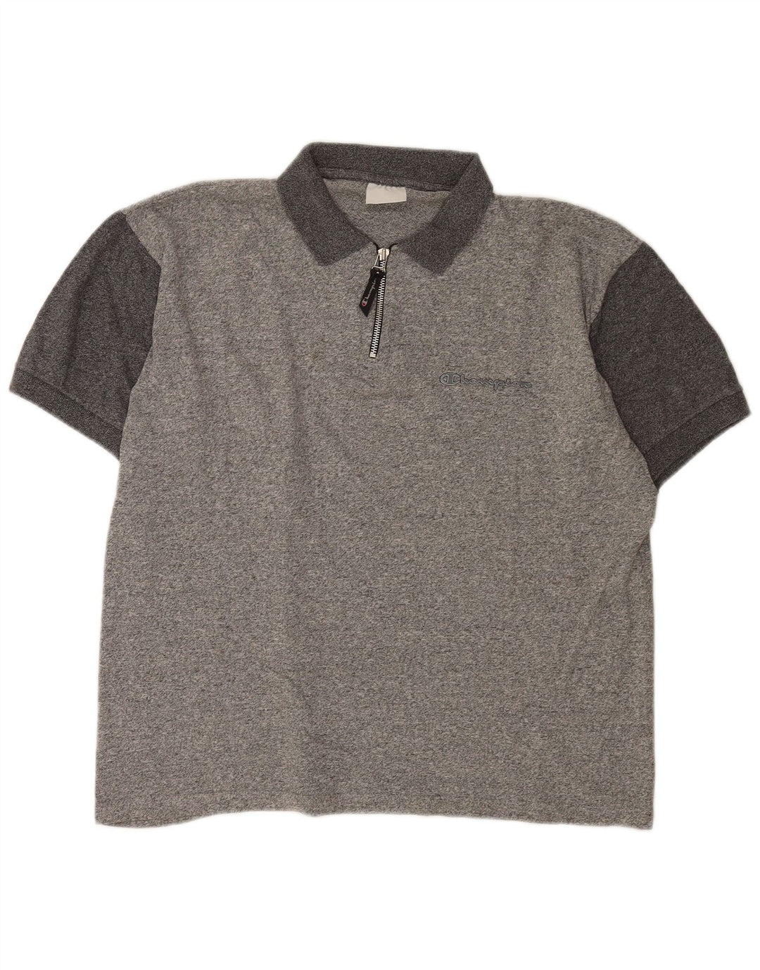 Champion Polo Hombre XL Algodón Gris
