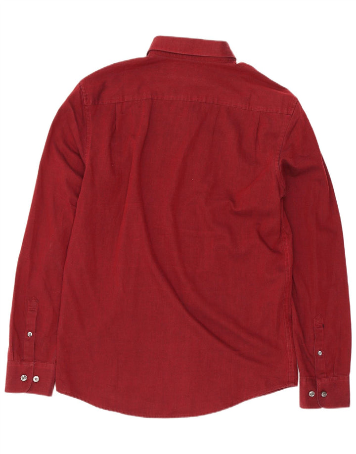 Camisa Penguin Hombre Pequeña Granate