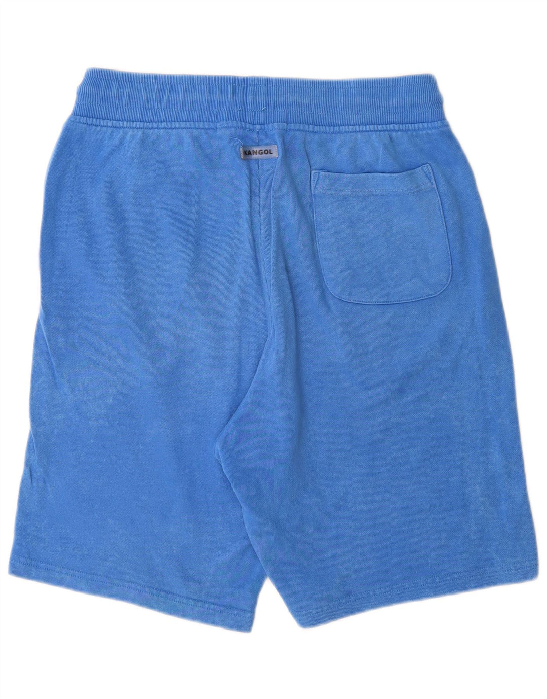Kangol Mens Graphic Sport Shorts Grande Algodón Azul