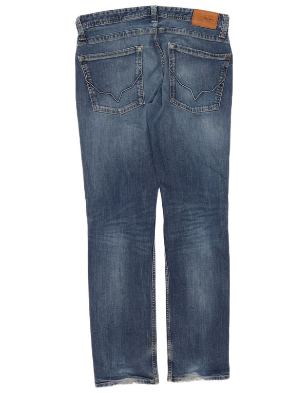 PEPE Jeans Vaqueros Slim Hombre W34 L34 Azul Algodón